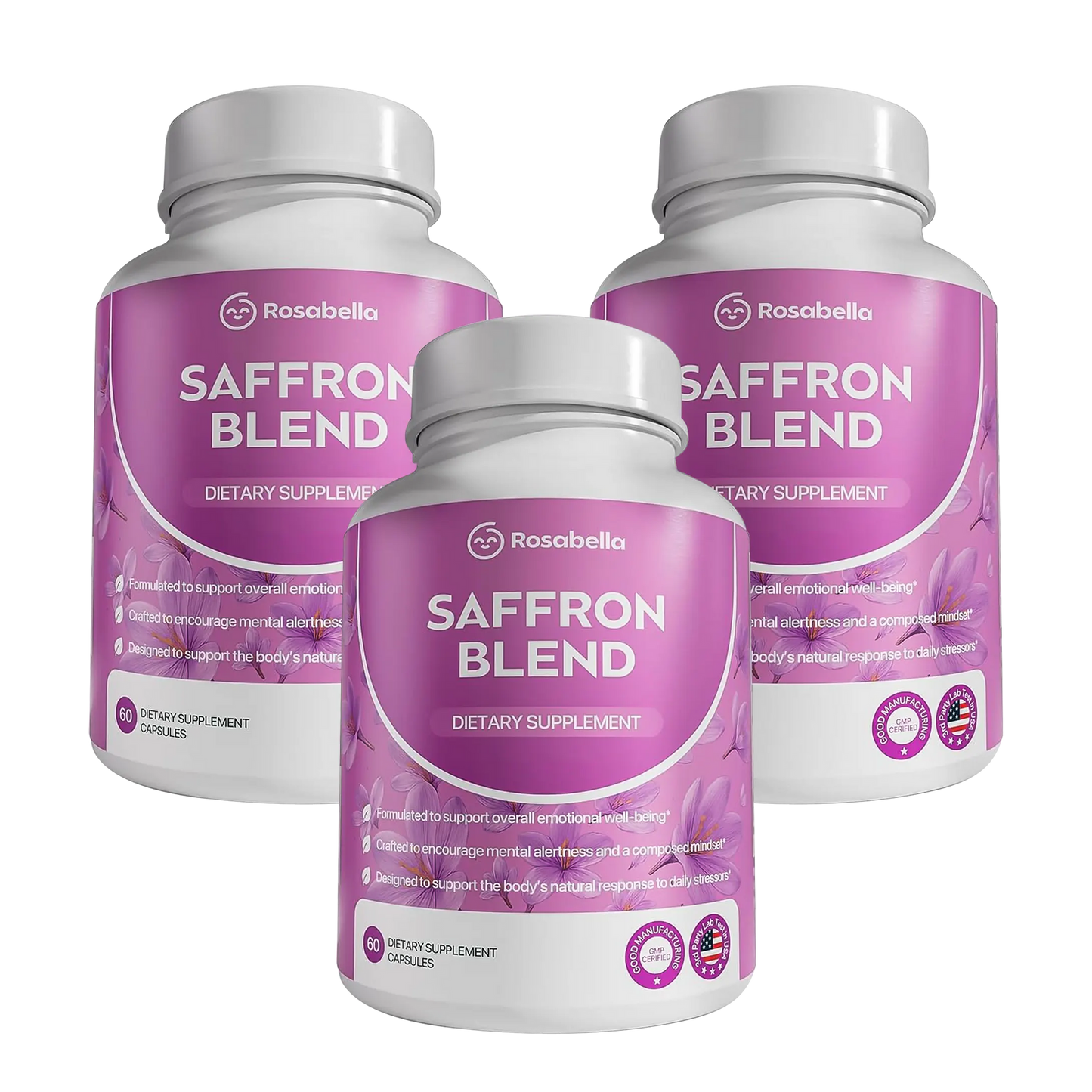 Rosabella Saffron Extract 60 Capsules
