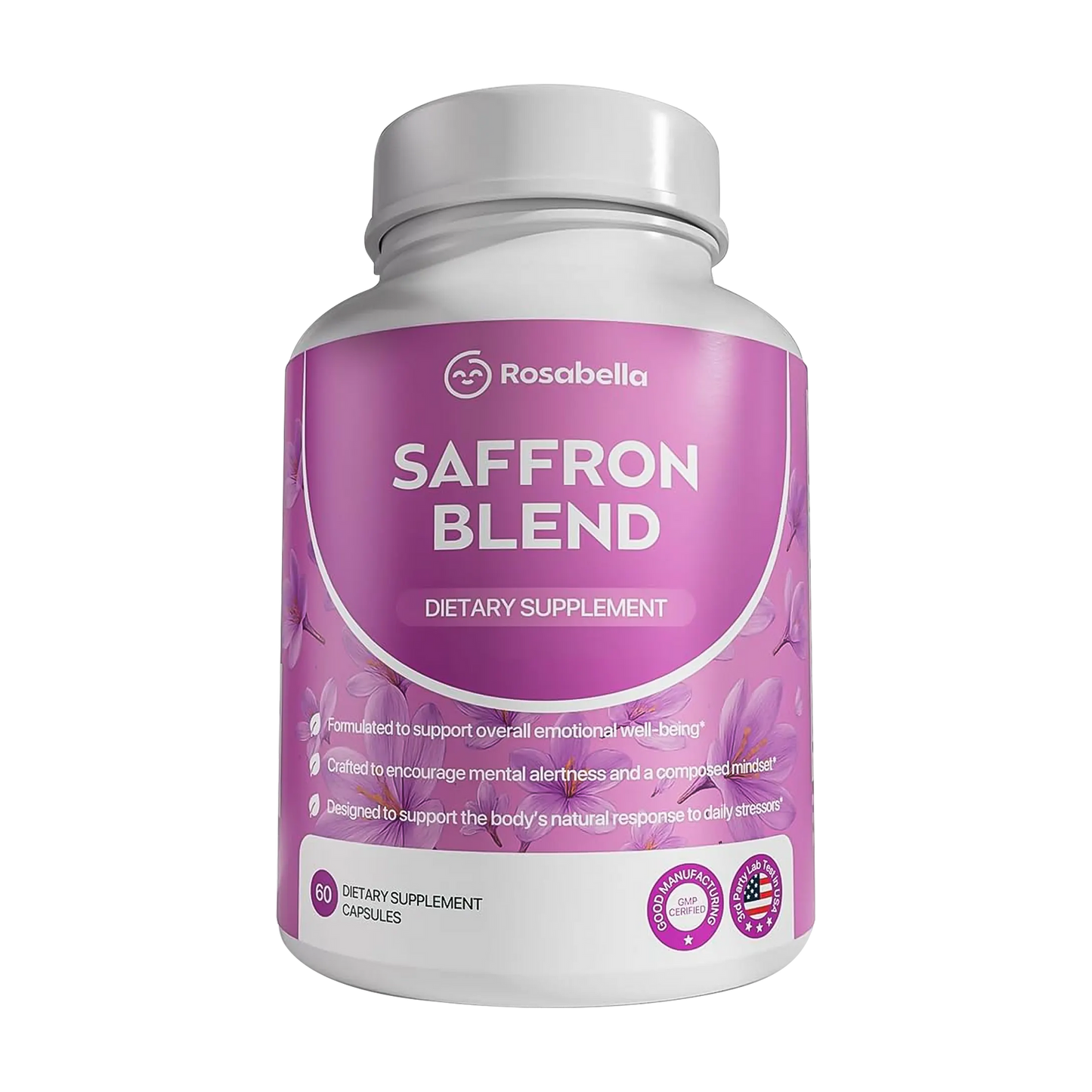 Rosabella Saffron Extract 60 Capsules