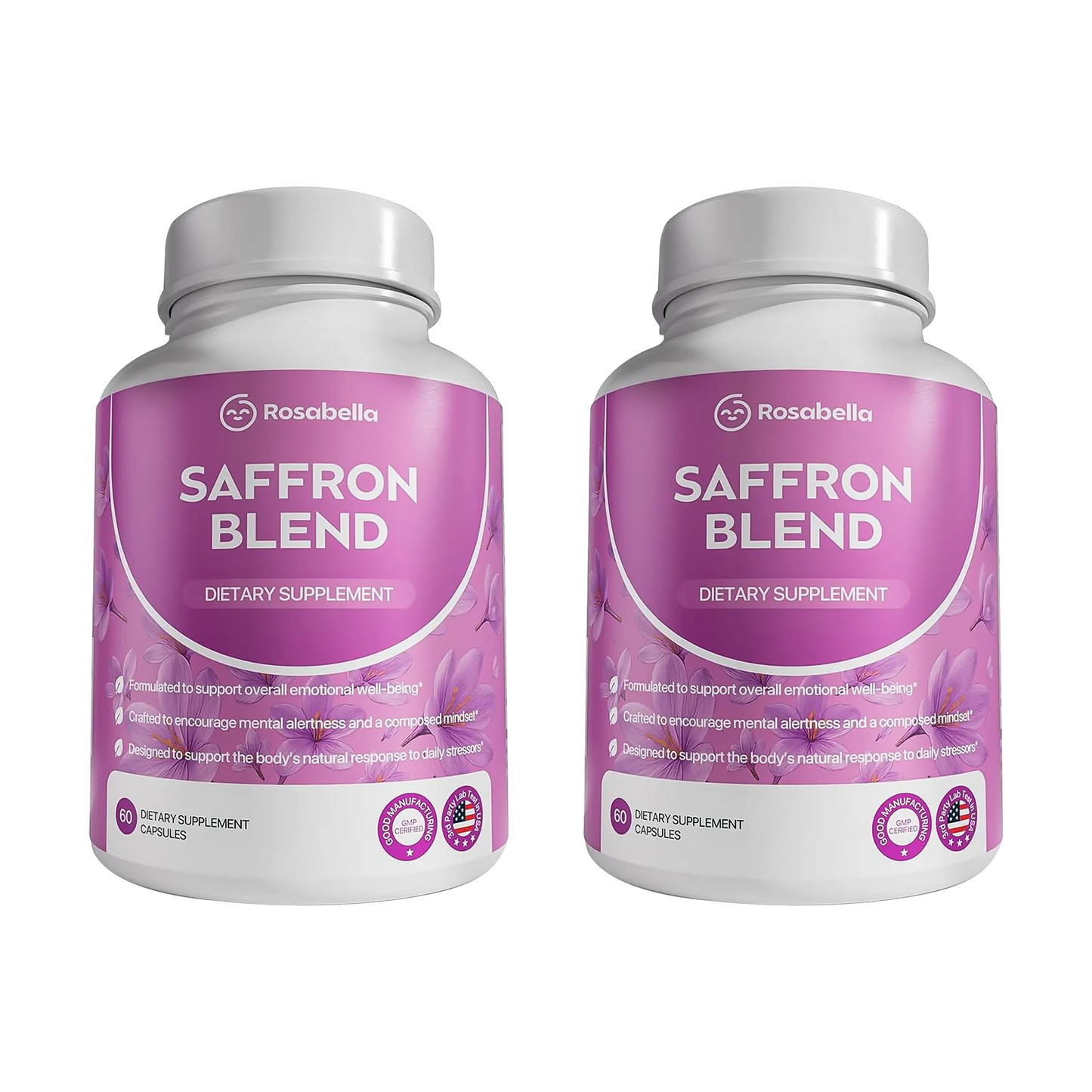 Rosabella Saffron Extract 60 Capsules