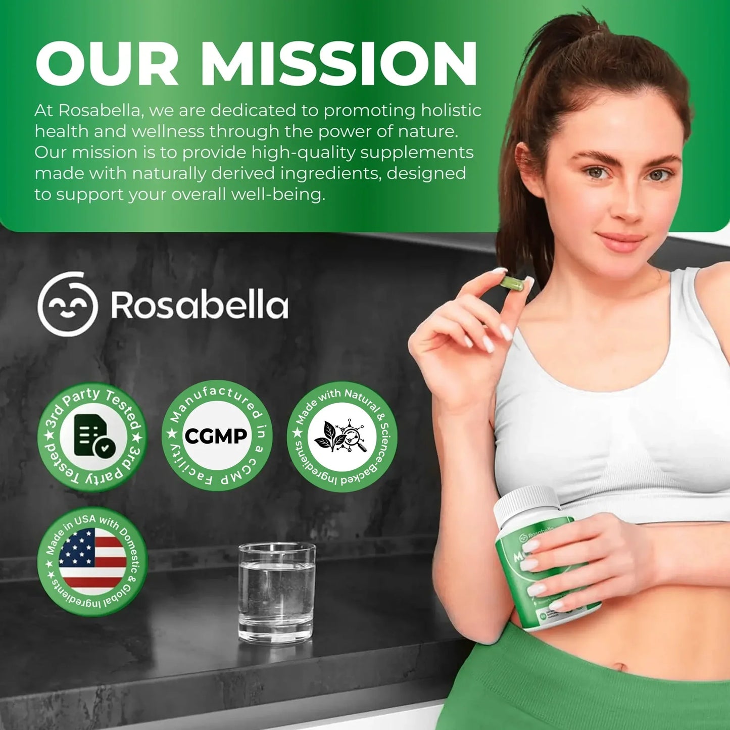 Rosabella Moringa 60 Capsules
